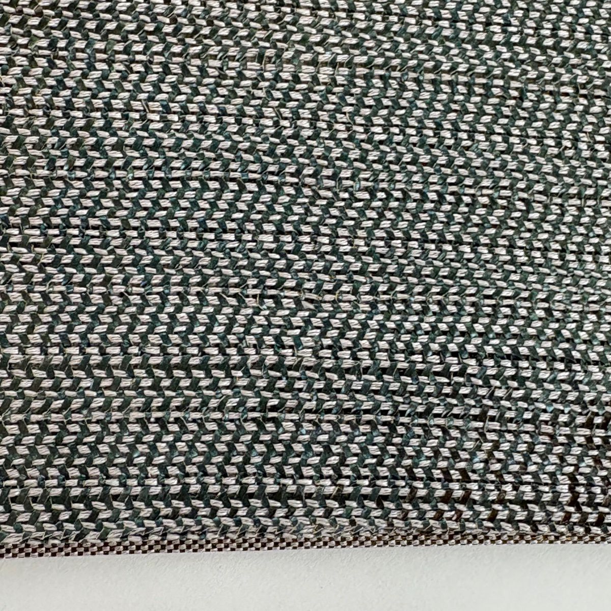 【美品】 袋帶 秀品級 幾何圖案 灰紫 全通 純蠶絲