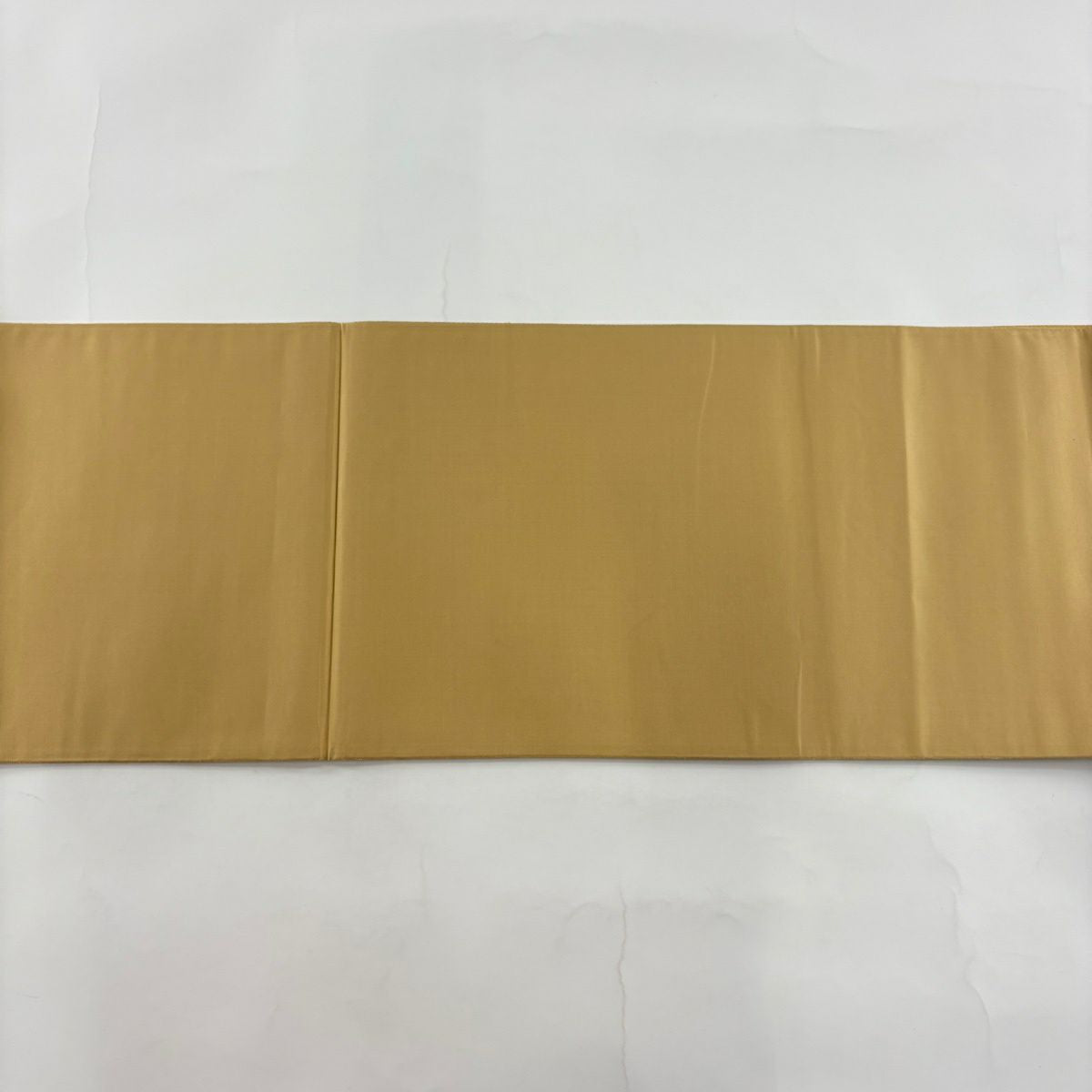 【美品】 袋帶 秀品級 草花紋紋 菱 金絲 唐織 金色 六通 純蠶絲