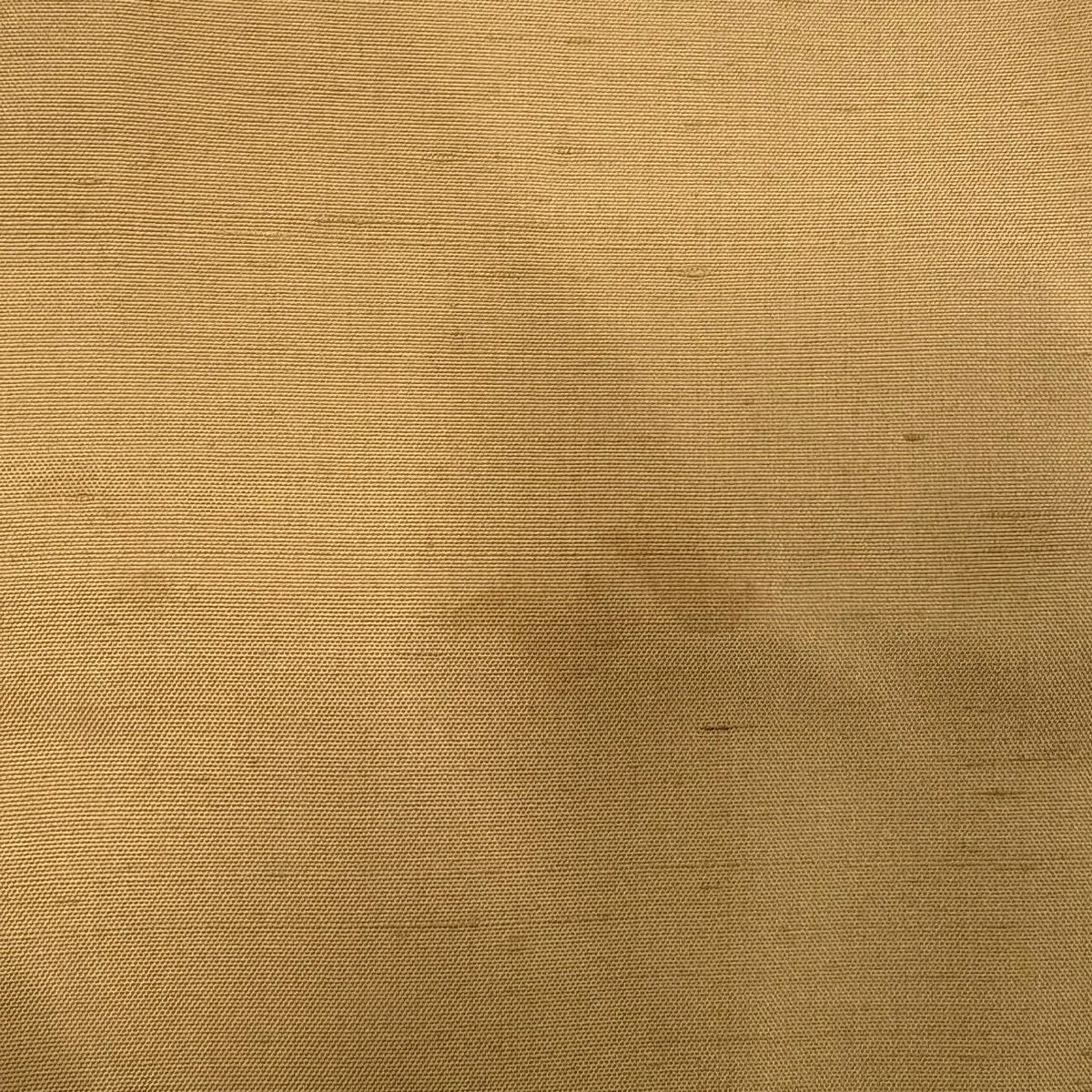 付下 身長158.5cm 袖長64.5cm M 雙層 紬織織 灯籠 葉與果 薄茶 純蠶絲 優品級