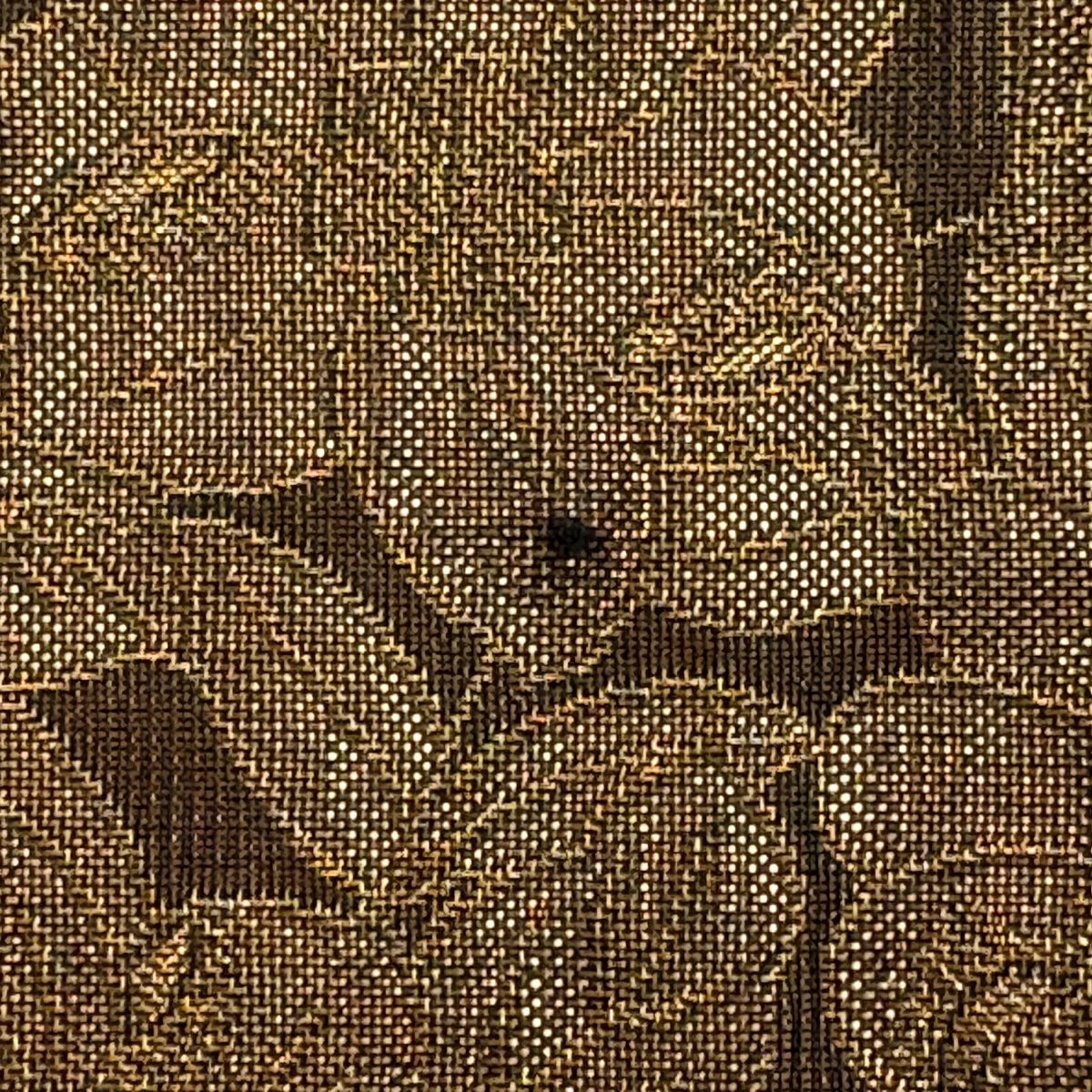 【美品】 袋帶 秀品級 鎌倉紋 蝶 金金箔 金絲 金 六通 純蠶絲