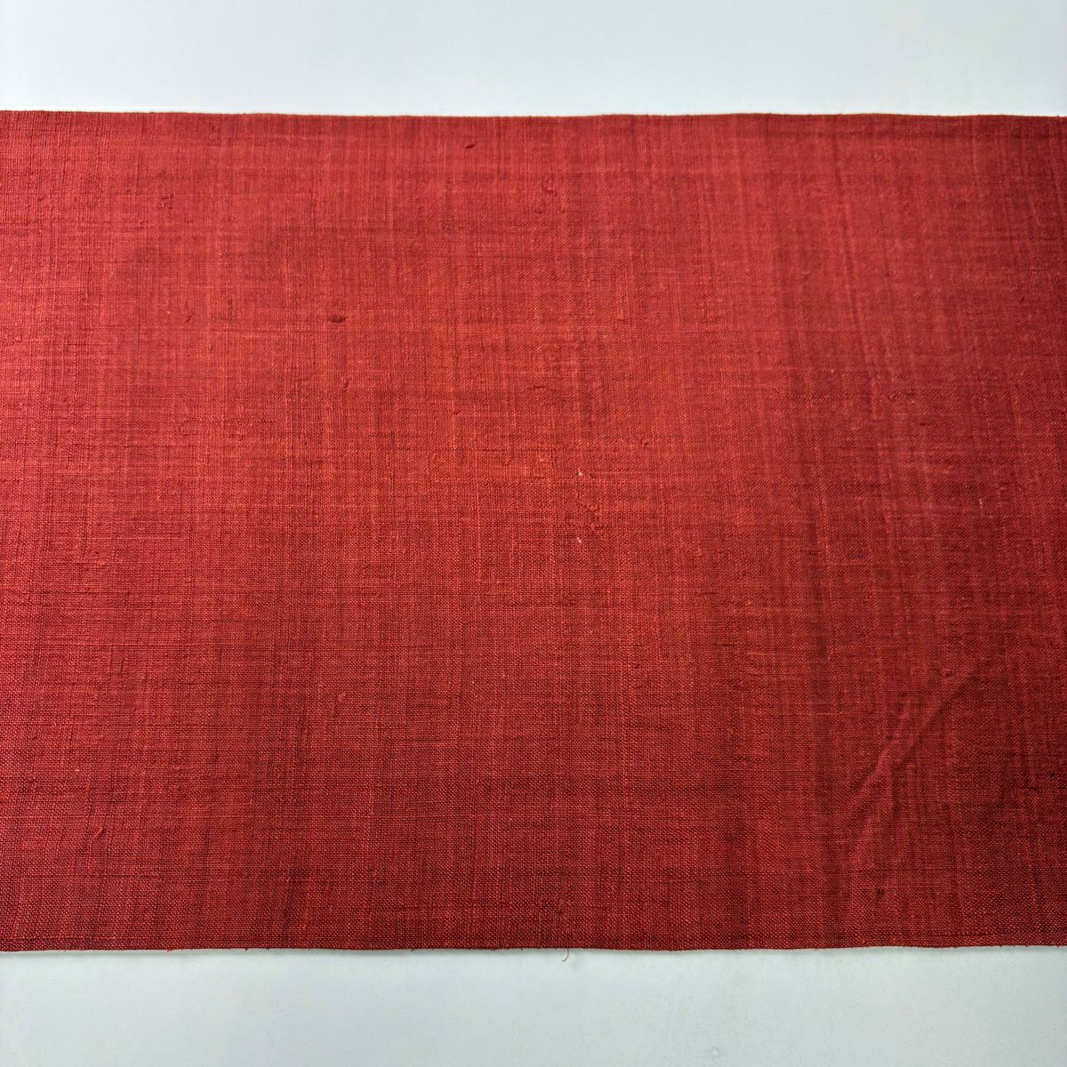 【美品】 袋帶 秀品級 花唐草紋 流水 絞染 染分 茜 紅色 お太鼓圖案 純蠶絲