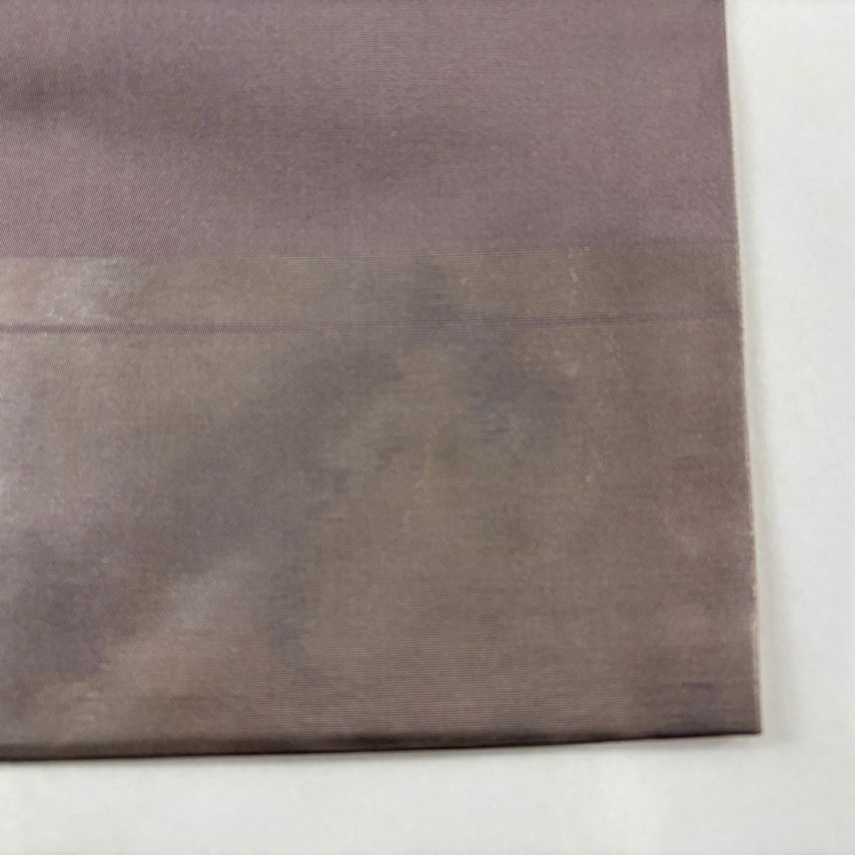 【美品】 名古屋帶 秀品級 葡萄 金銀彩 灰紫 純蠶絲