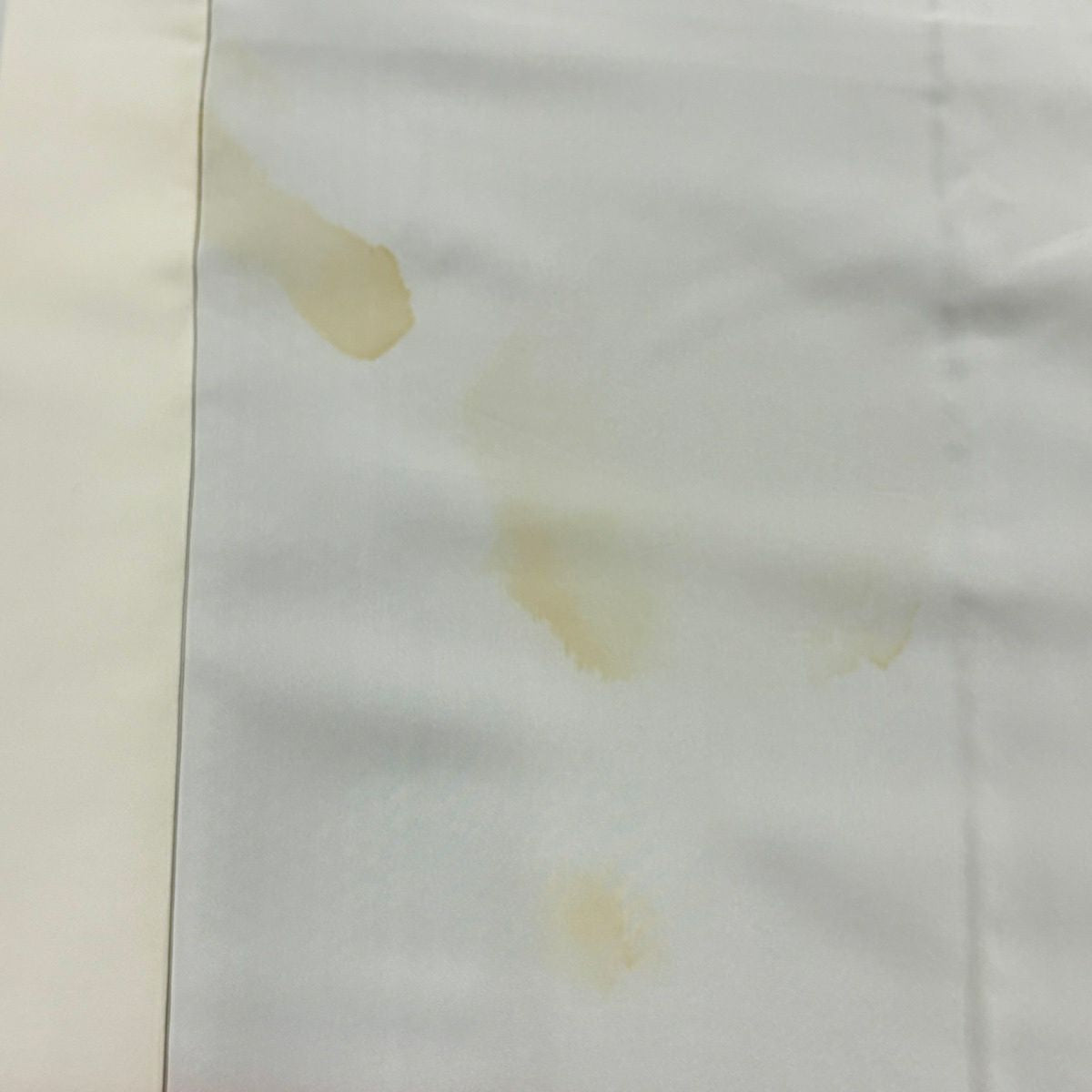 小紋 身長158cm 袖長63cm S 雙層 縱條 麻葉 灰綠 純蠶絲 秀品級