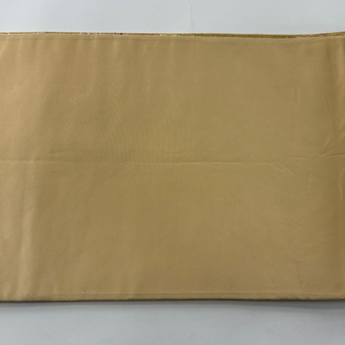 【美品】 袋帶 秀品級 向鳥 蜀江華紋 金絲 金金箔 金 六通 純蠶絲