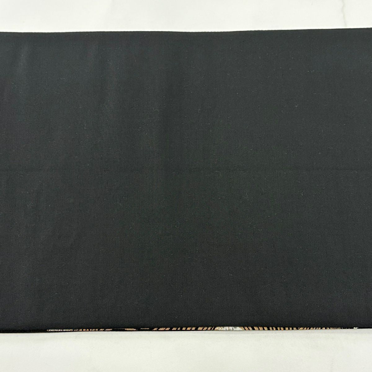 【美品】 袋帶 秀品級 蝶 櫻花 唐織 金金箔 黑 六通 純蠶絲