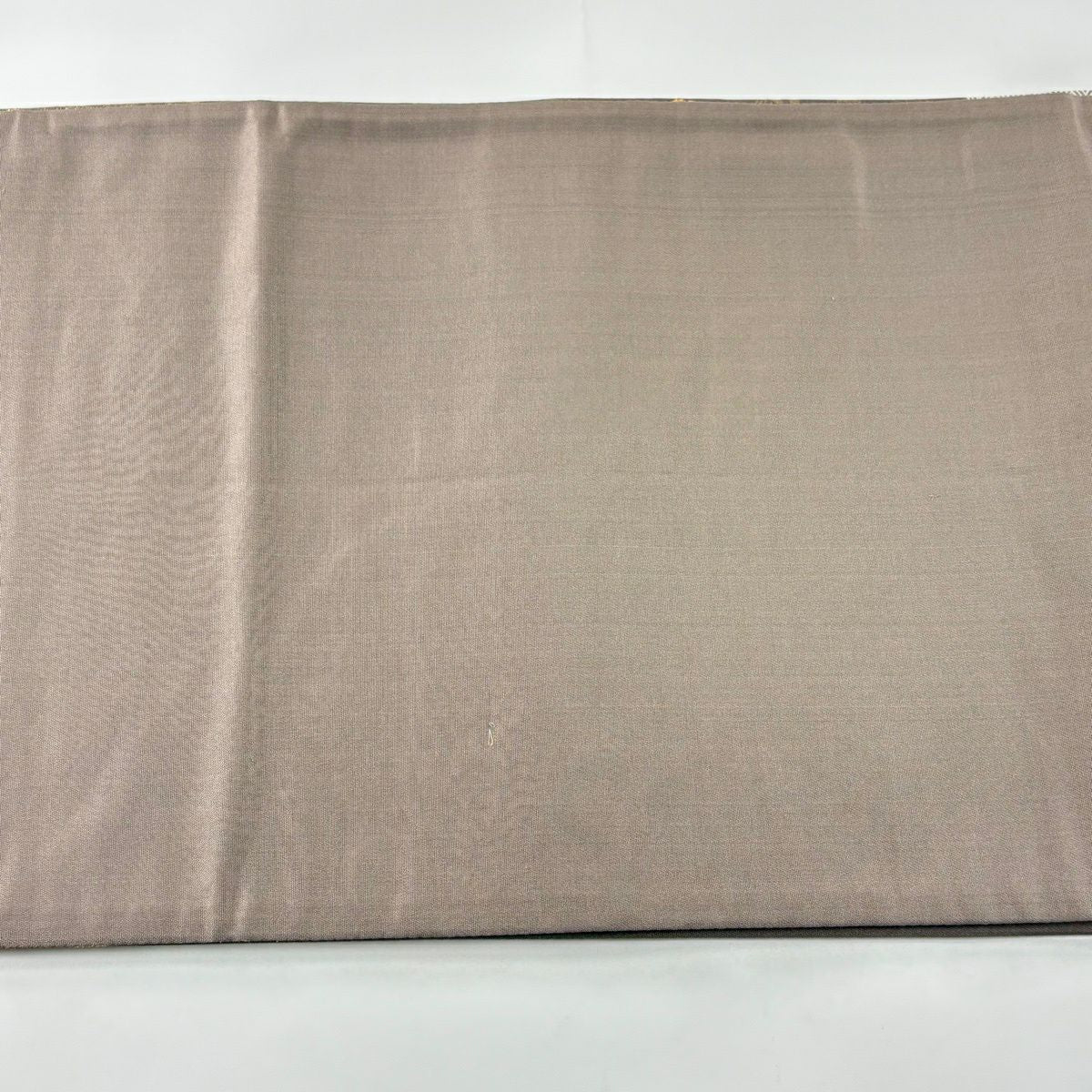 【美品】 袋帶 秀品級 蝶 松樹 唐織 金銀糸 灰紫 六通 純蠶絲