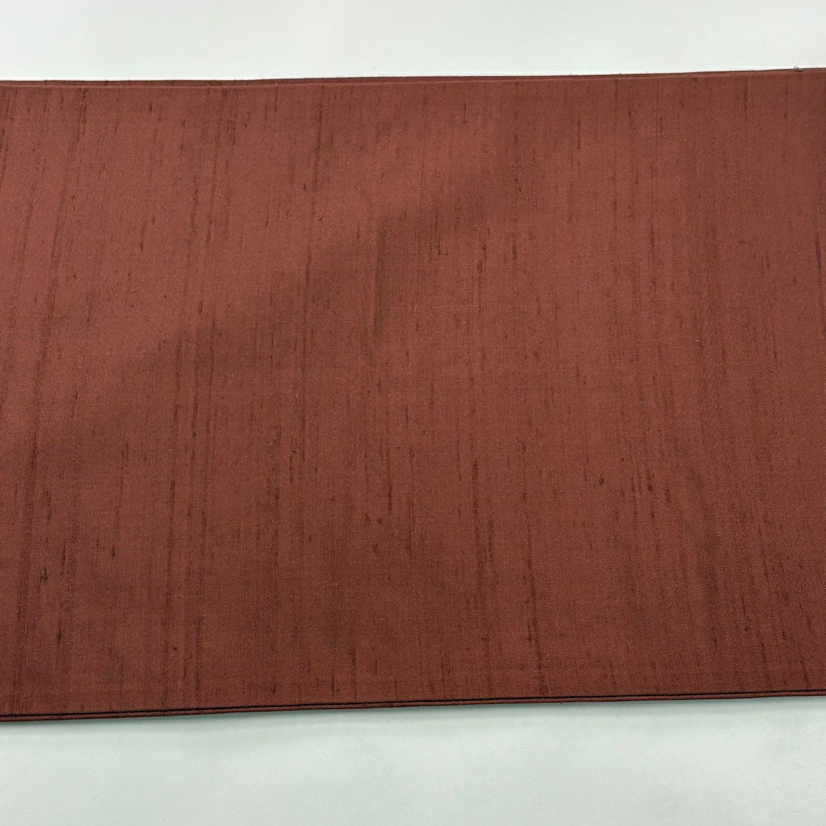 【美品】 袋帶 秀品級 紬織織 草花紋紋 龜甲刺繡 深紅色 大鼓圖案 純蠶絲