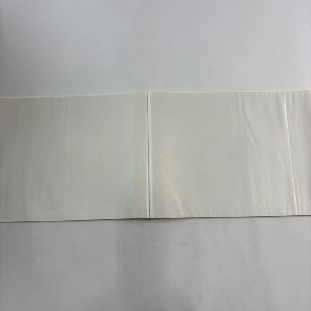 開口名古屋帶 優品級 有落款 櫻花 漸層 淺黃 純蠶絲