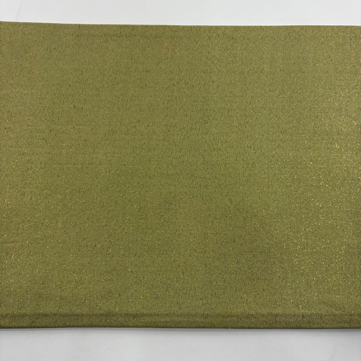 袋帶 優品級 鳥枝花 刺繡 金金箔 鶯色 大鼓圖案 純蠶絲