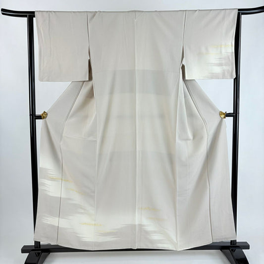 付下 身長158cm 袖長63.5cm S 雙層 霞 金銀彩 漸層 淺小豆 純蠶絲 優品級 一個紋