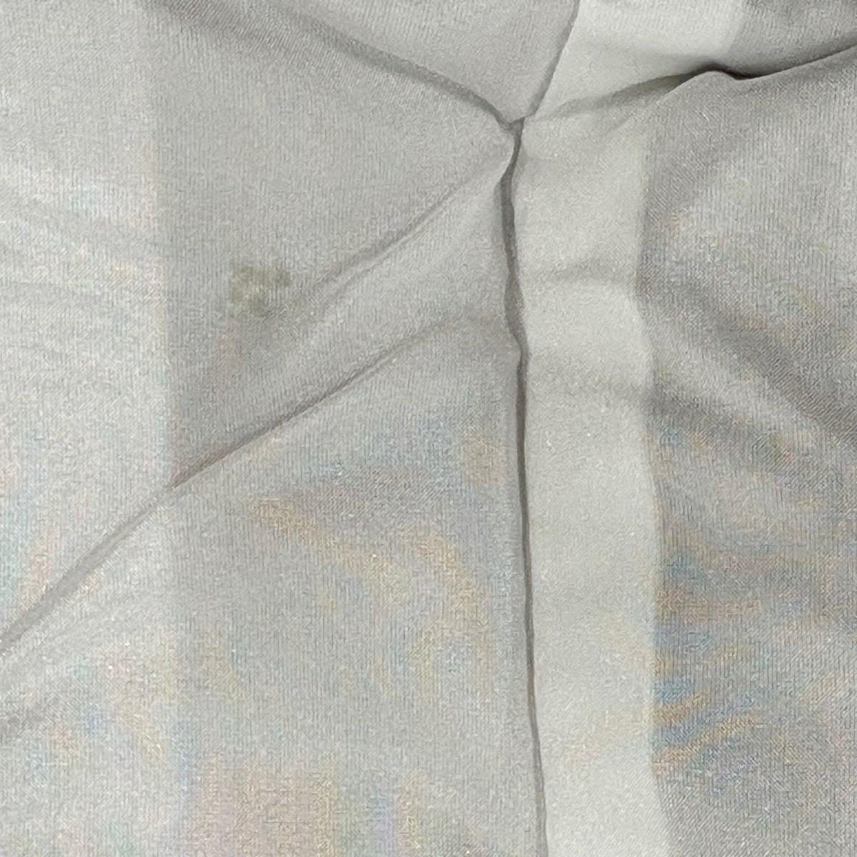 【美品】 小紋 身長156cm 袖長62cm S 雙層 可水洗和服 草花紋紋 幾何學 薄小豆 化纖 優品級