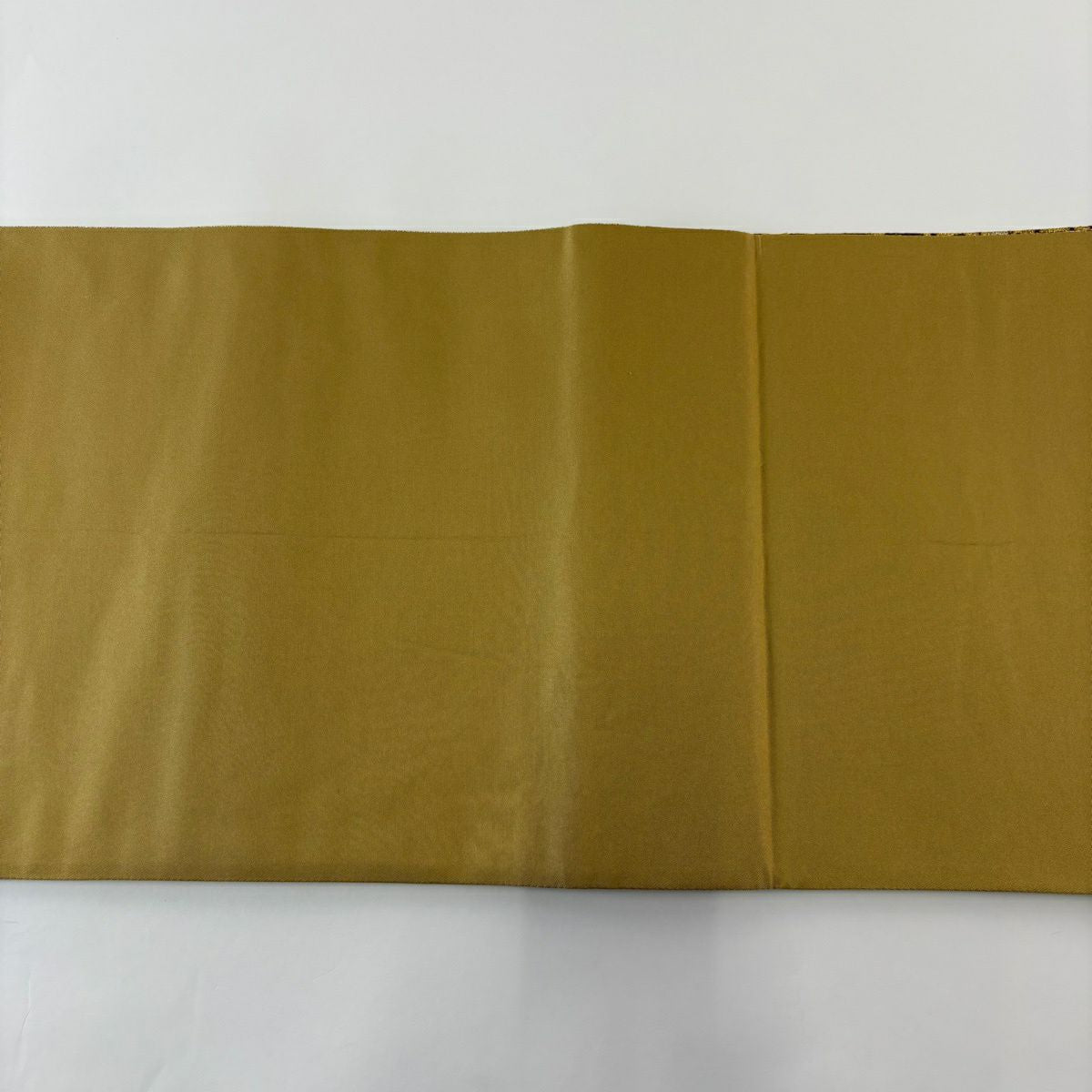 【美品】 袋帶 秀品級 大和 華紋 向鳥 金銀絲 金金箔 金色 六通 純蠶絲