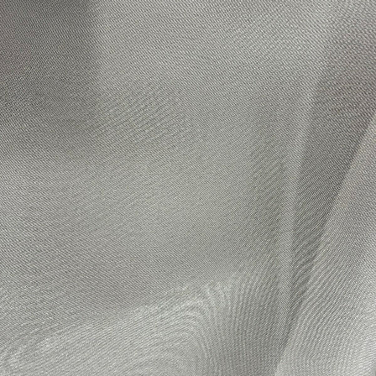 付下 身長157cm 袖長65cm M 雙層 枝花 草花紋紋 漸層 抹茶 純蠶絲 優品級