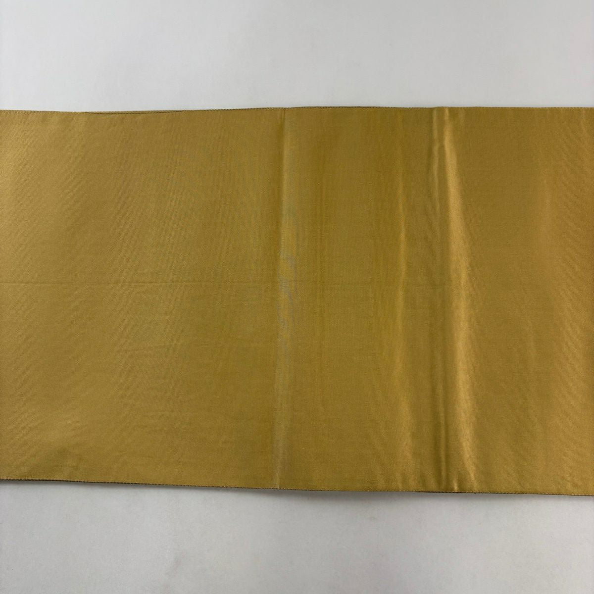 【美品】 袋帶 秀品級 扇子面 花鳥 金金箔 金絲 金色 六通 純蠶絲