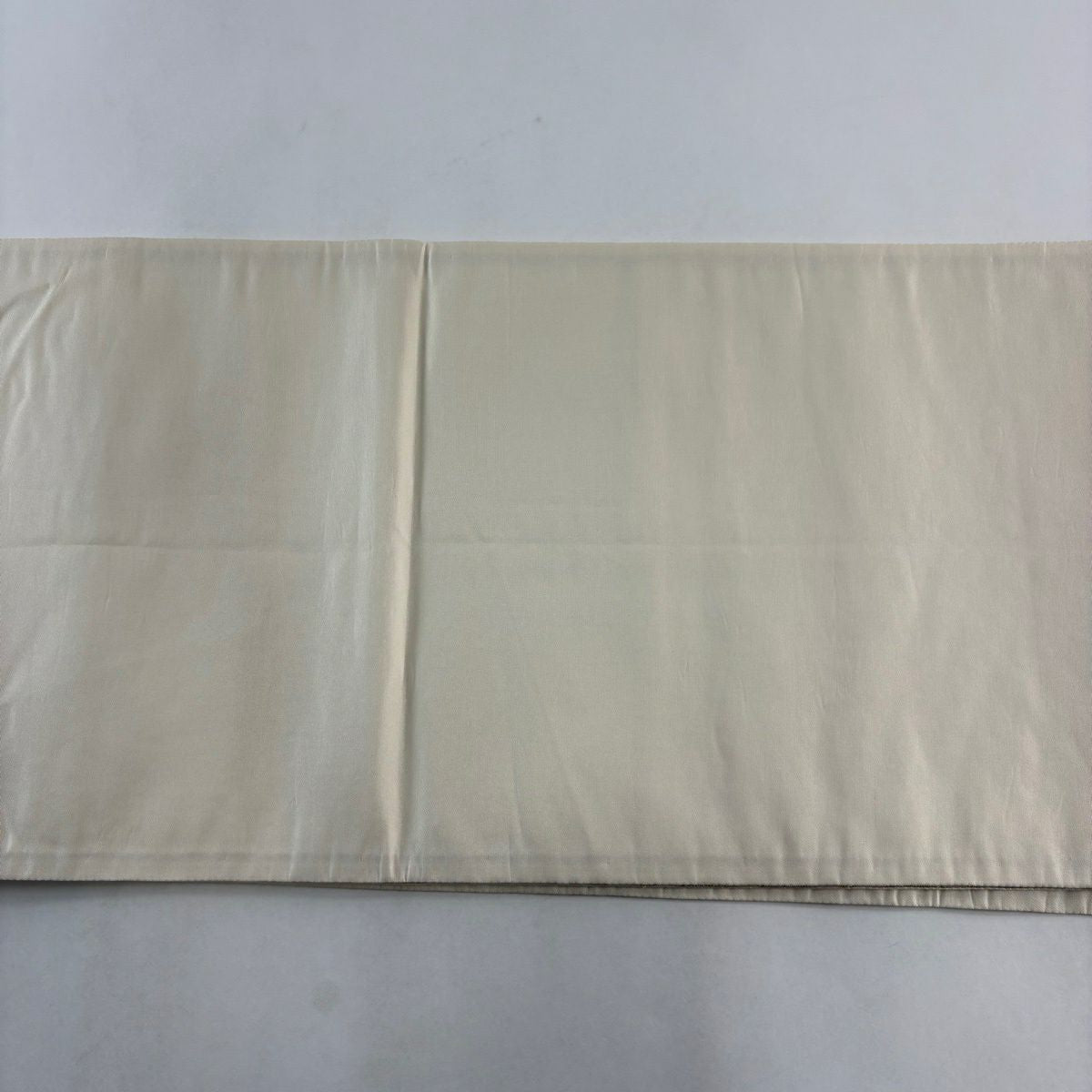 【美品】 袋帶 秀品級 扇子子 櫻花 金銀彩 金絲 灰白 お太鼓圖案 純蠶絲