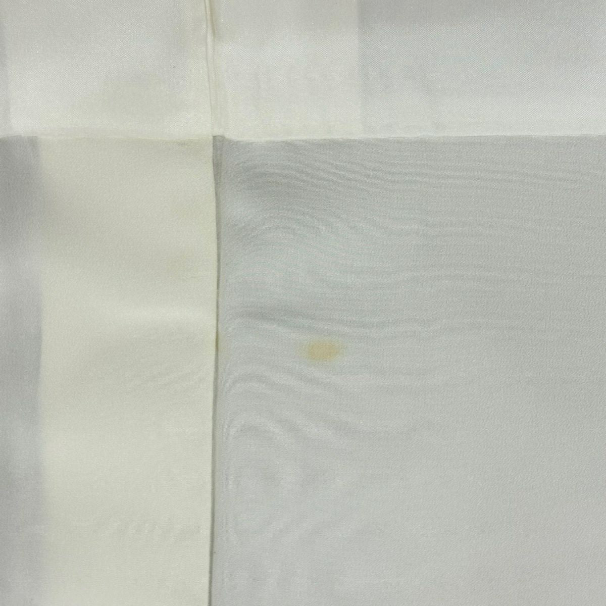 付下 身長166.5cm 袖長65.5cm M 雙層 華紋 花唐草紋 金絲 金銀彩 灰 純蠶絲 秀品級 一個紋