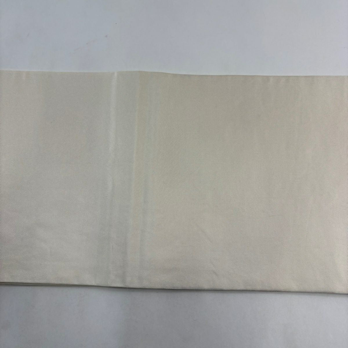 袋帶 秀品級 川島織物 落款あり 關西仕立 花 幾何學 金銀彩 金金箔 灰白 六通 純蠶絲