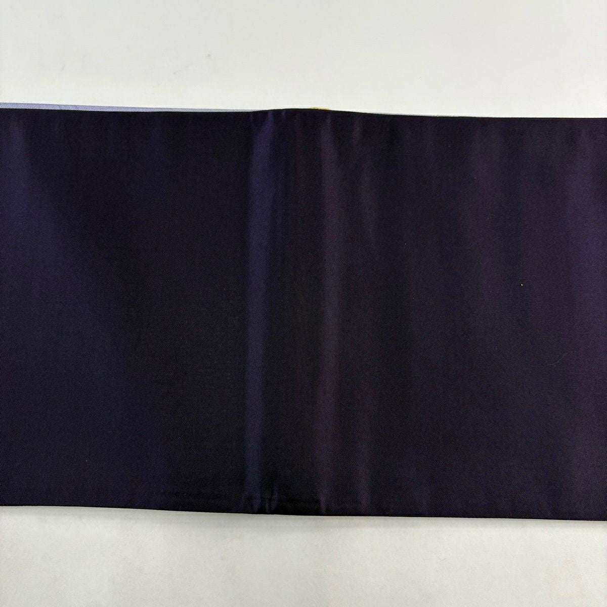 【美品】 袋帶 秀品級 樱花 流水 淡紫 六通 純蠶絲