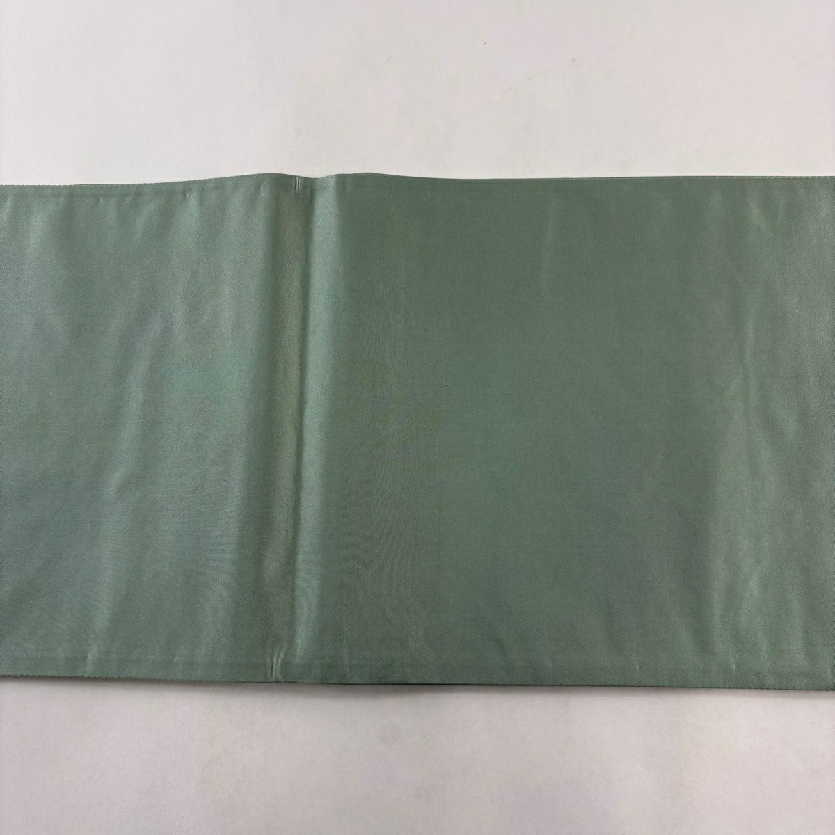 【美品】 袋帶 秀品級 鞠 金絲 金金箔 淺綠 六通 純蠶絲