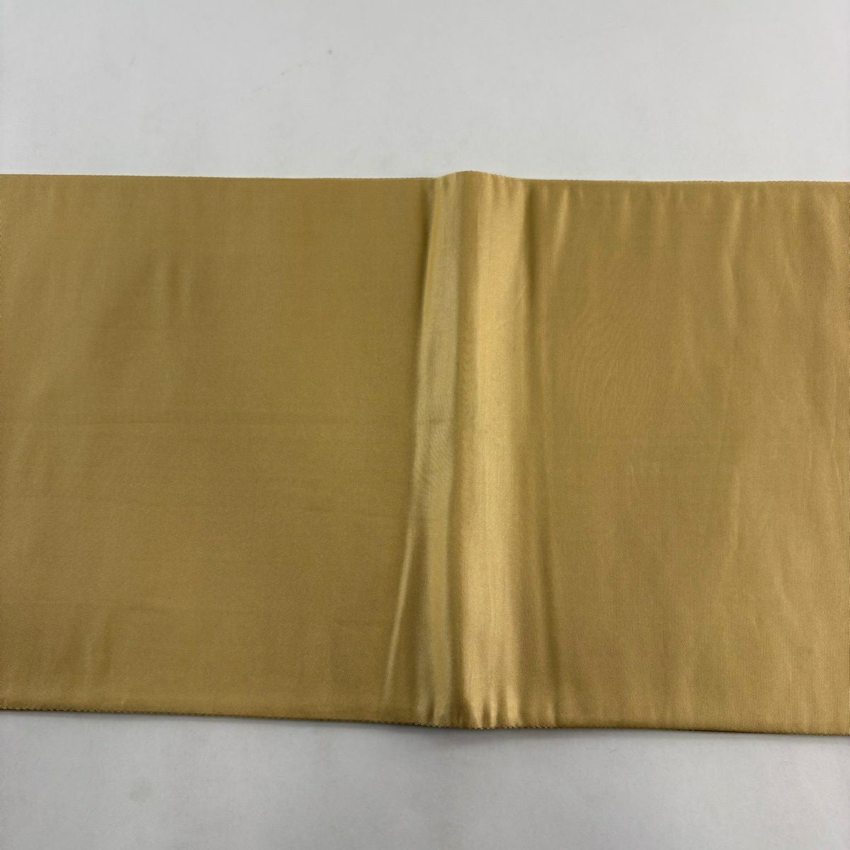 【美品】 袋帶 秀品級 平等院京之里 建築 樹木 金絲 米色 六通 純蠶絲
