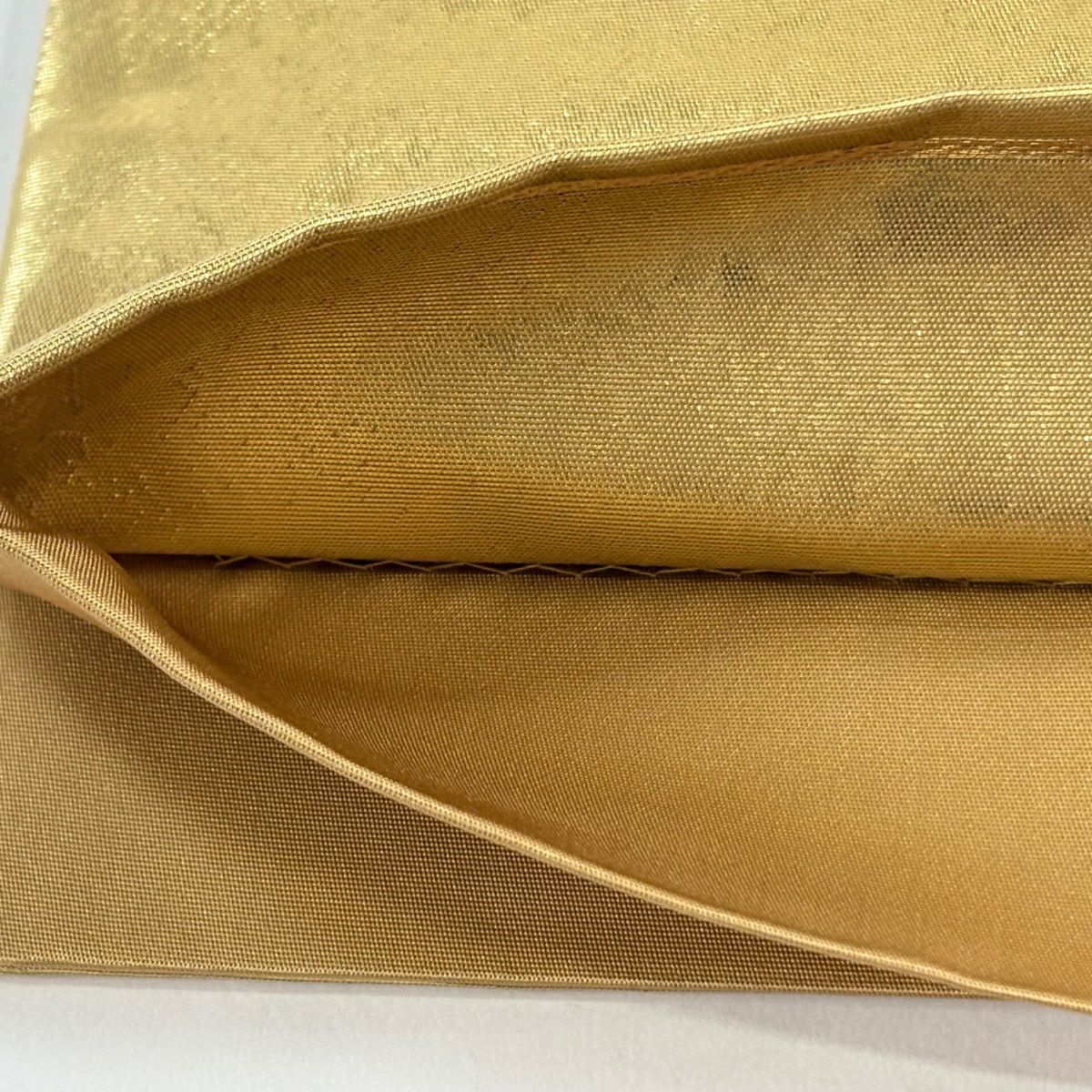 袋帶 逸品級 證書齊全 人物 和樂器 金金箔 金絲 金色 大鼓圖案 純蠶絲