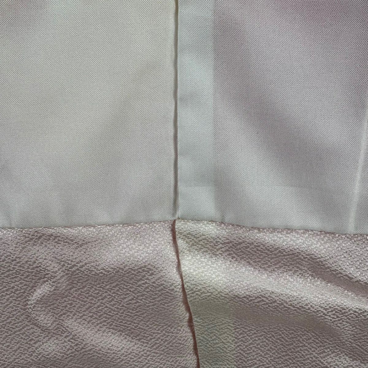 【美品】振袖禮服 身長165.5cm 袖長67.5cm L 雙層 牡丹 薔薇 金銀彩 拉麵 濃粉紅 純蠶絲 逸品級