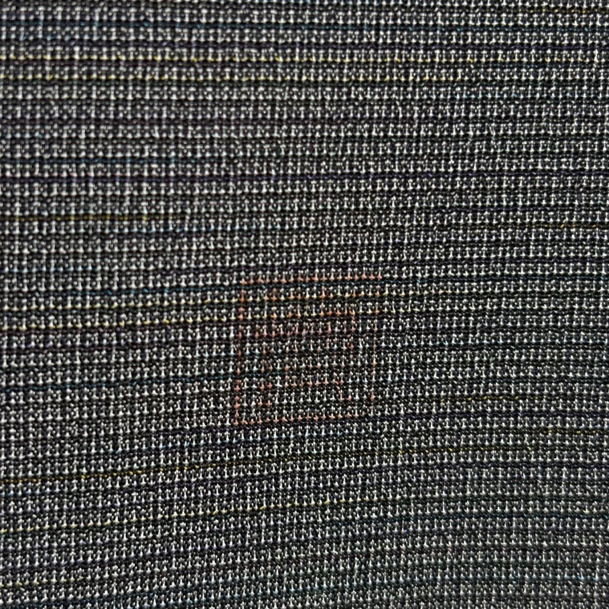 【美品】訪問服 身長155.5cm 袖長63.5cm S 雙層 お召地 雪中的絹 來自山田織 有落款 有證書 霞 黑灰 純蠶絲 逸品級