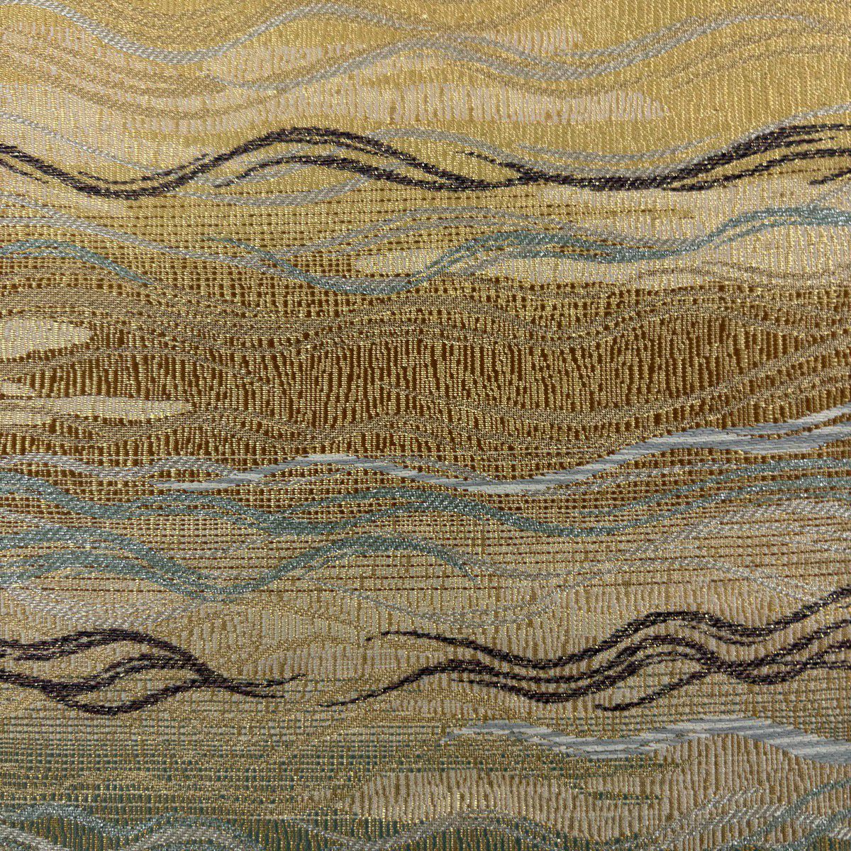 【美品】 江戶小紋 身長161cm 袖長68cm L 雙層 袋帶套裝 角通 灰紫 純蠶絲 秀品級 一つ紋