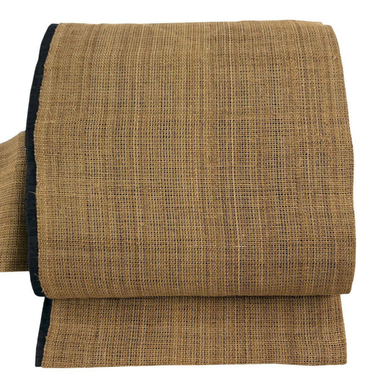 【美品】名古屋帶 逸品級 科布 夏帶 茶