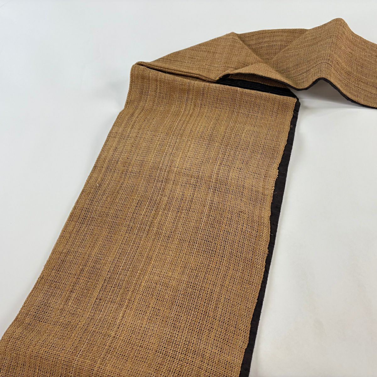 【美品】名古屋帶 逸品級 科布 夏帶 茶