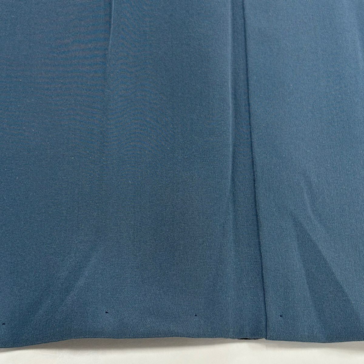 小紋 身長155cm 袖長63.5cm S 雙層 菱形紋 絞染 藍色 純蠶絲 秀品級