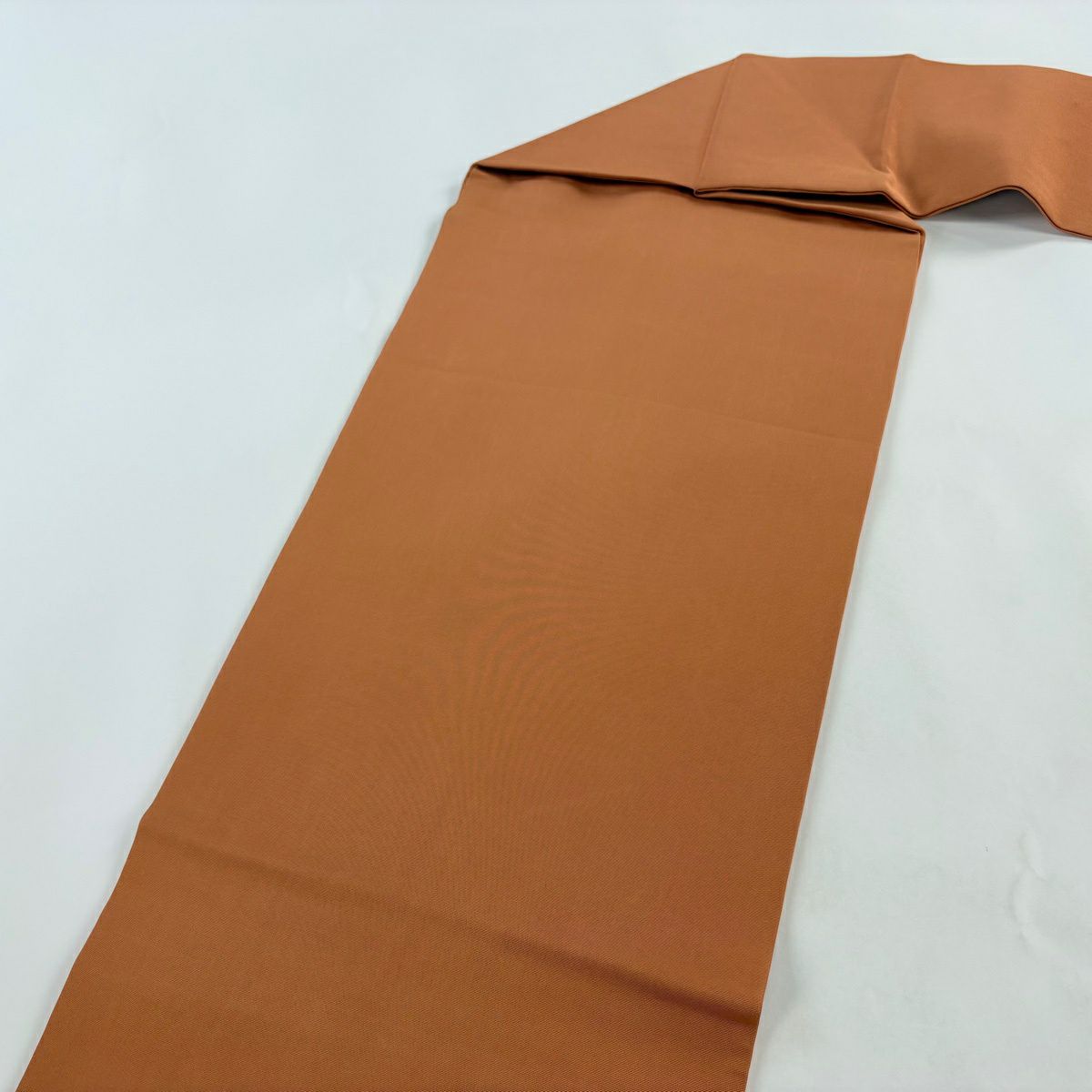 名古屋帶 逸品級 七寶 破裂色紙 金銀彩 橙色 純蠶絲