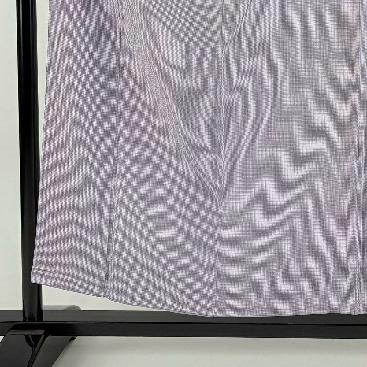 【美品】 江戶小紋 身長154cm 袖長63cm S 雙層 角通 薄紫 純蠶絲 名品級 一つ紋