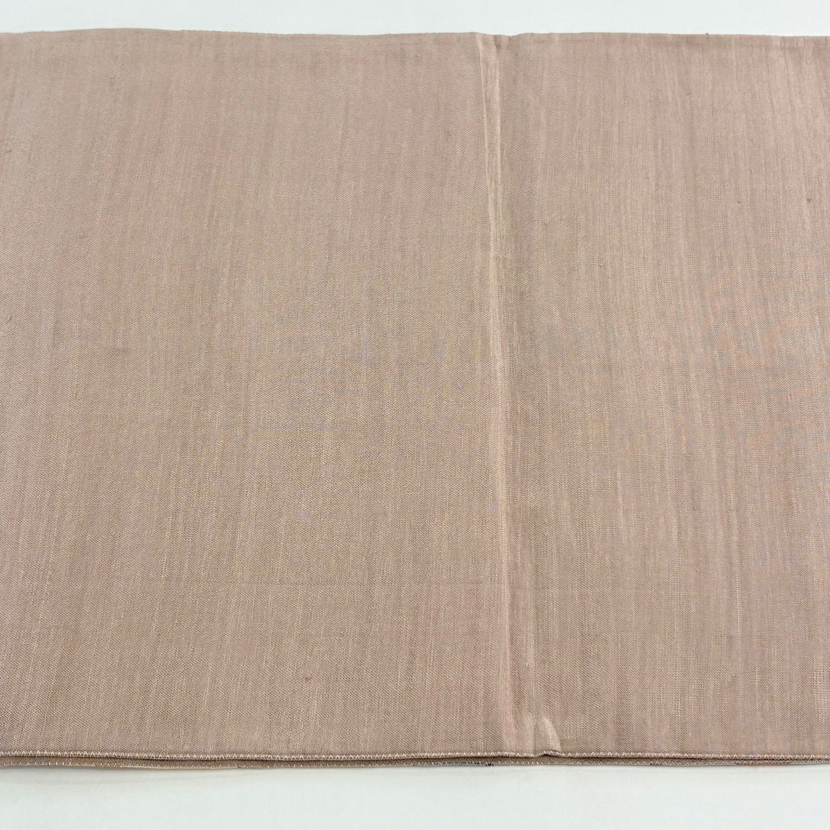 【美品】 袋帶 逸品級 草花紋紋 鳥 金糸 青灰 素材：純蠶絲