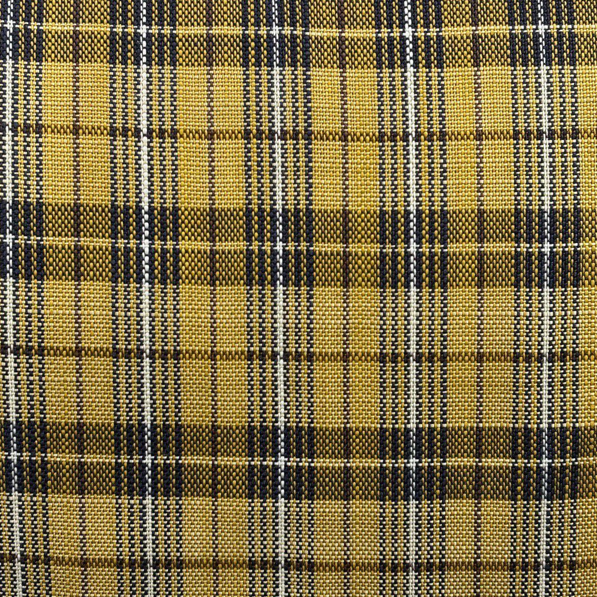 【美品】名古屋帶 逸品級 夏帶 八寸名古屋帶 松樹葉仕立 紬織織 格子 薄黃土 純蠶絲