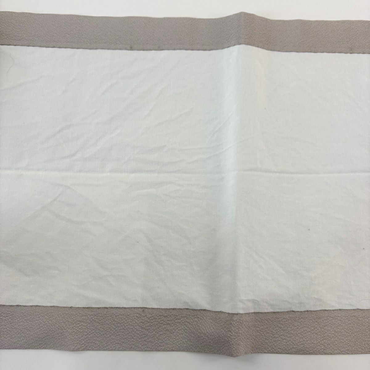 【美品】 開口名古屋帶 優品級 有落款 魚類 山葵 金銀彩 灰色 純蠶絲