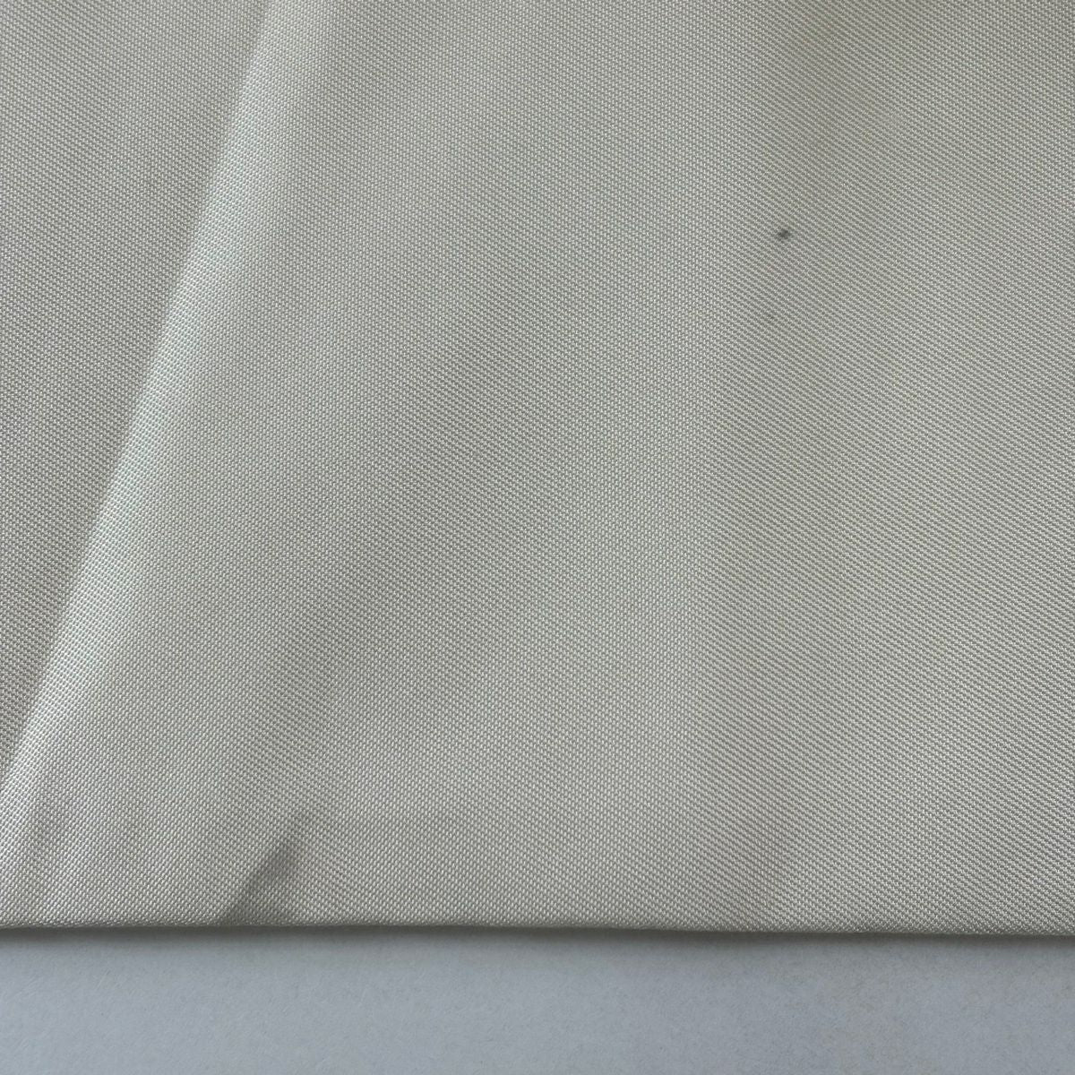 名古屋帶 秀品級 關西仕立 花丸紋 金銀彩 刺繡 奶油色 純蠶絲