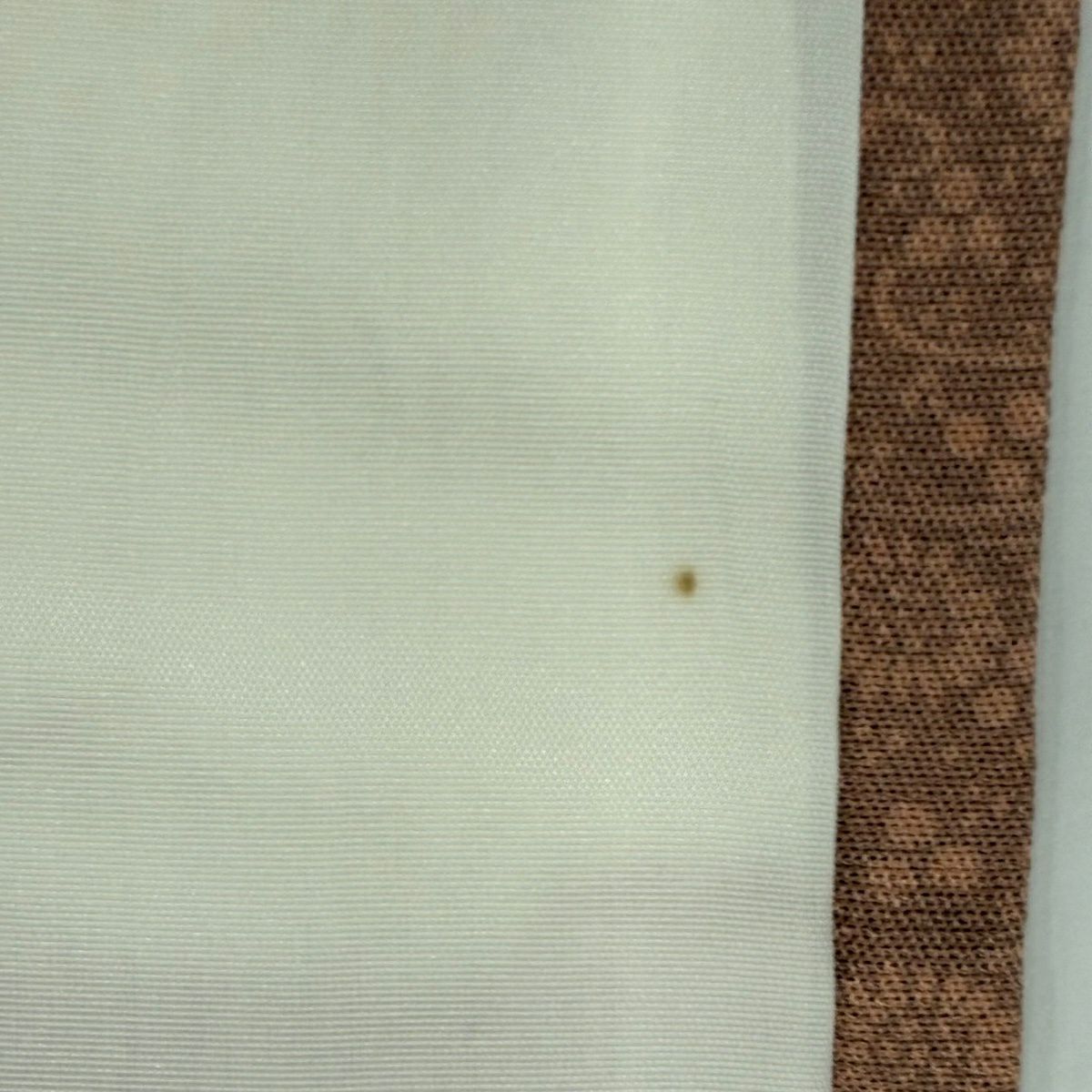 付下 身長159.5cm 袖長65cm M 雙層 草花紋紋 流水 金銀彩 漸層 淺茶 純蠶絲 優品級 一つ紋