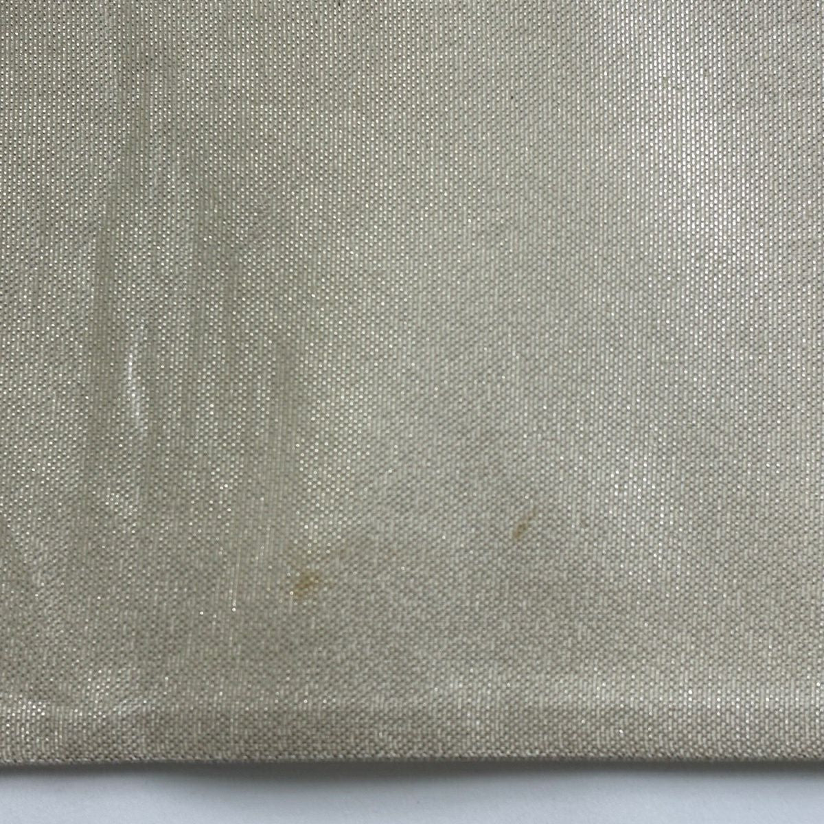 袋帶 秀品級 關西仕立 雜草 破紙刺繡 金金箔 奶油色 大鼓圖案 純蠶絲