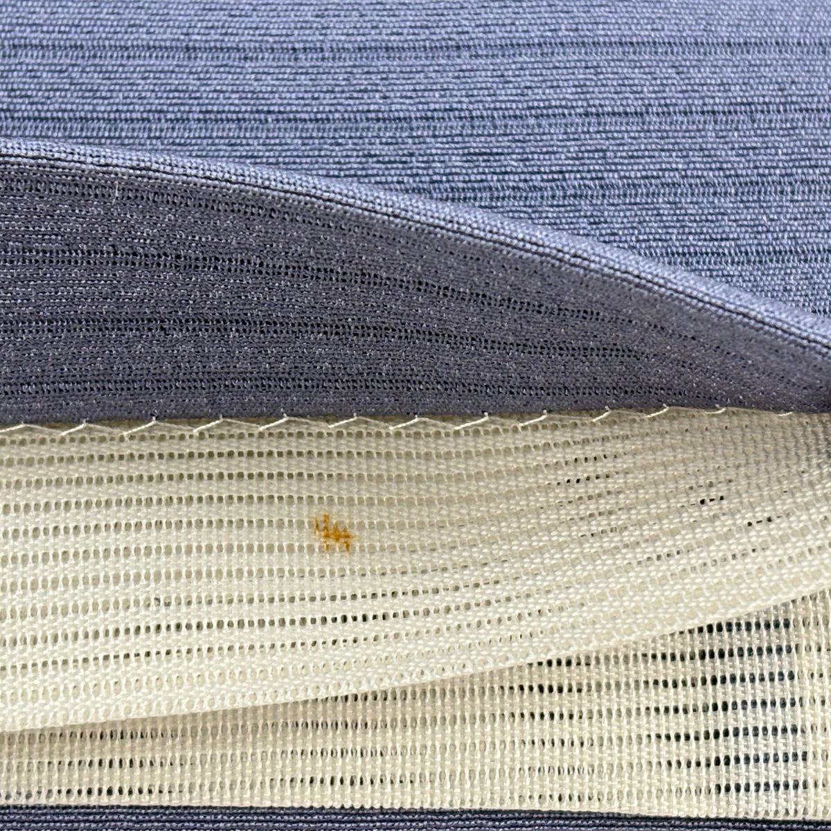 袋帶 名品級 樋熊哲也 落款 夏帶 絽 コプト紋 灰紫 お太鼓紋 純蠶絲