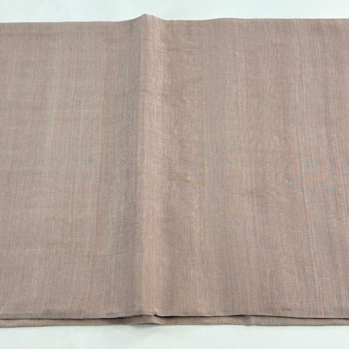 【美品】 袋帶 名品級 菊花 雲文 金絲 金金箔 淺粉色 大鼓圖案 純蠶絲