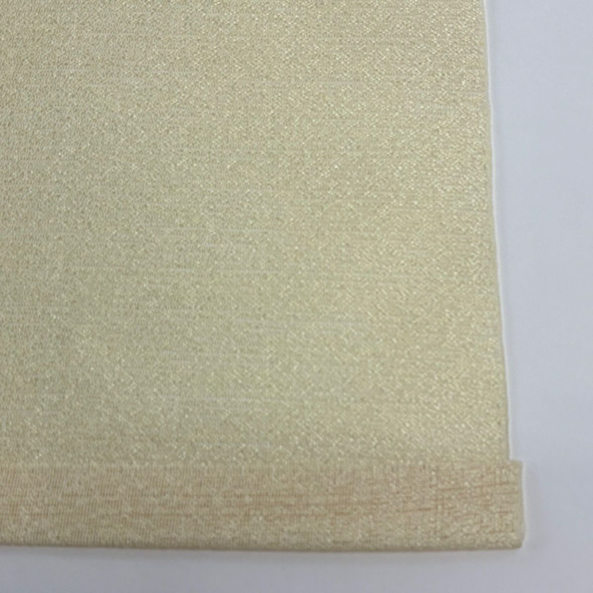 名古屋帶 名品級 夏帶 八寸名古屋帶 螳螂 米色 純蠶絲