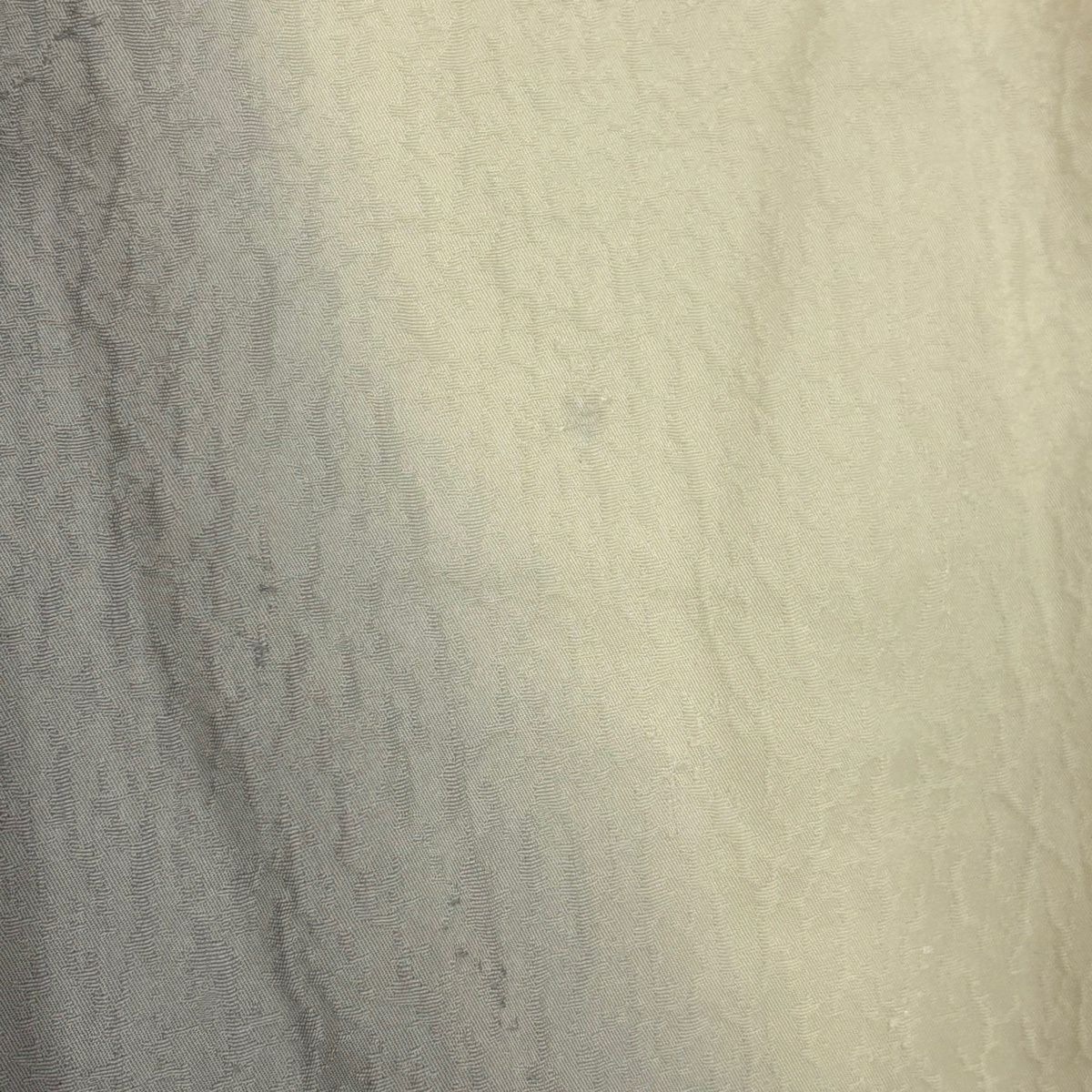 【美品】訪問服 身長163cm 袖長65cm M 雙層 辻花染 雪輪 金銀彩 漸層 灰色 純蠶絲 名品級 一つ紋