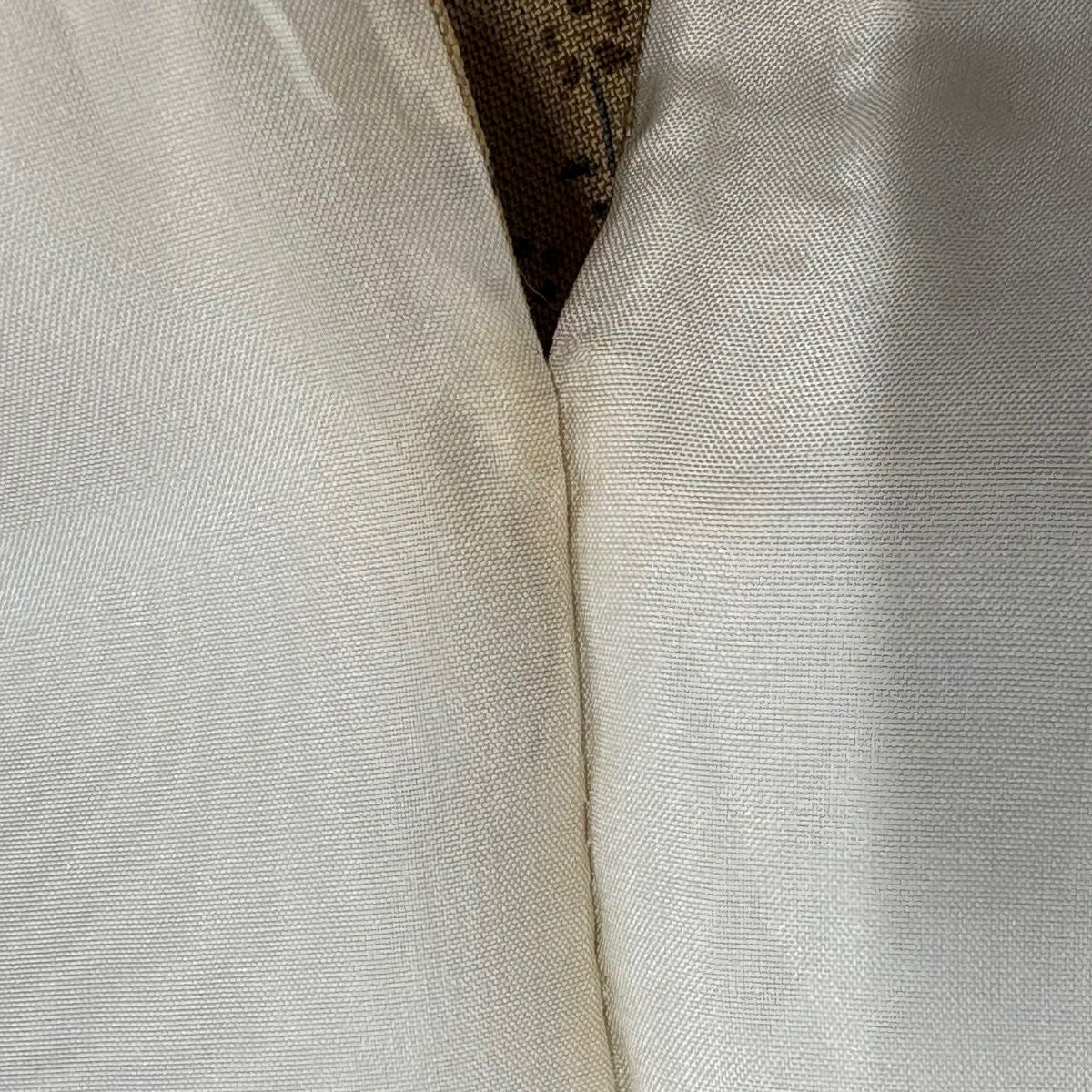 【美品】 付下 身長159.5cm 袖長64.5cm M 雙層 紬織織 落款あり 草花紋紋 鳥圖案 染分 茶 純蠶絲 秀品級