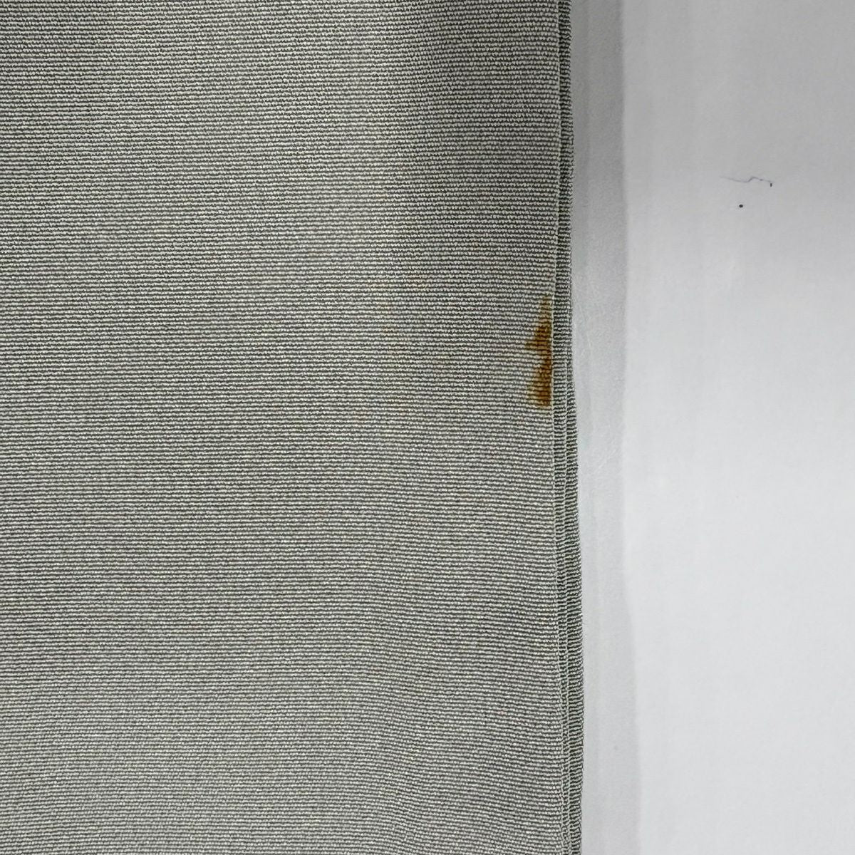 付下 身長156.5cm 袖長62cm S 雙層 落款有 枝花 灰綠 純蠶絲 秀品級