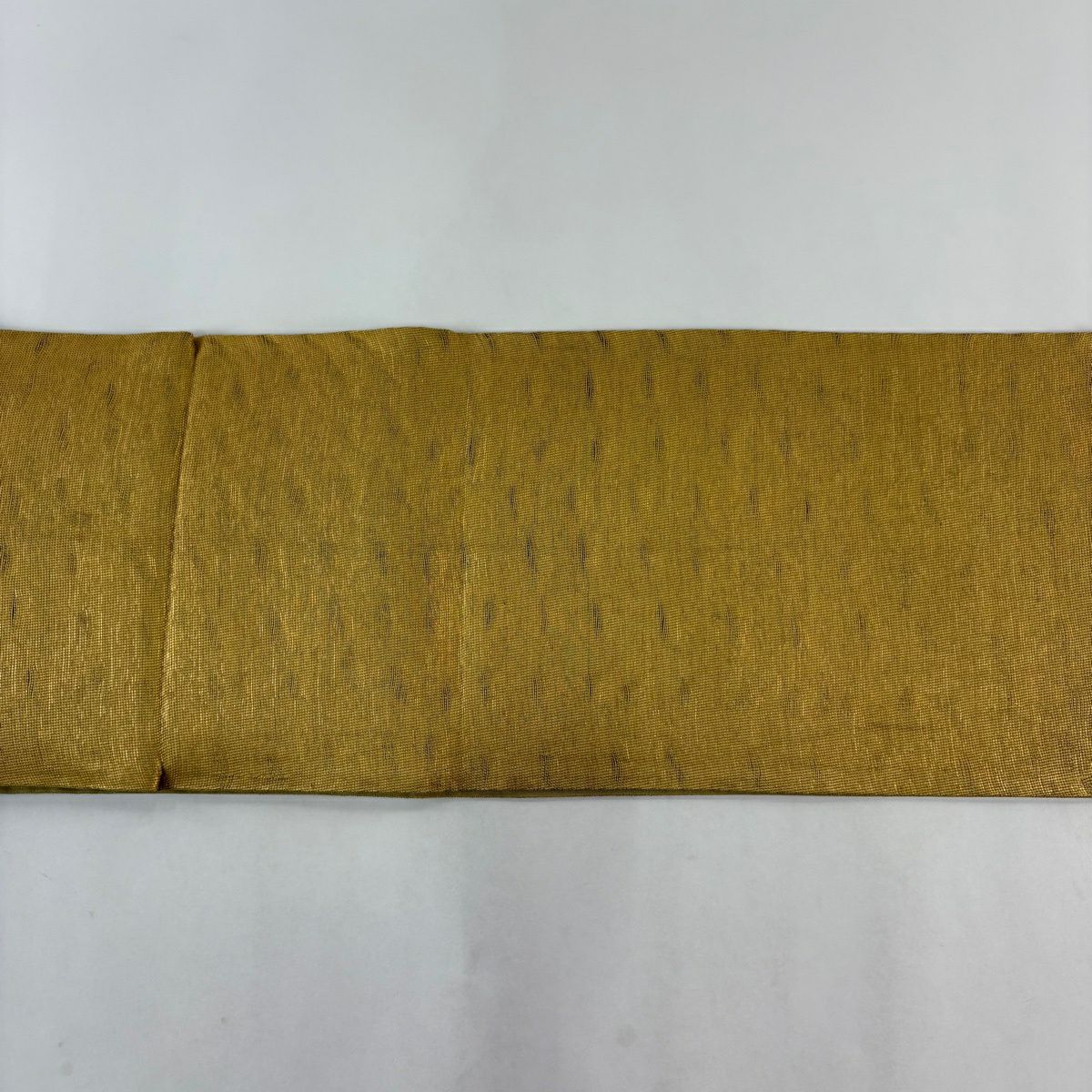 袋帶 秀品級 有栖川文 荒磯 金絲 金金箔 金色 六通 純蠶絲