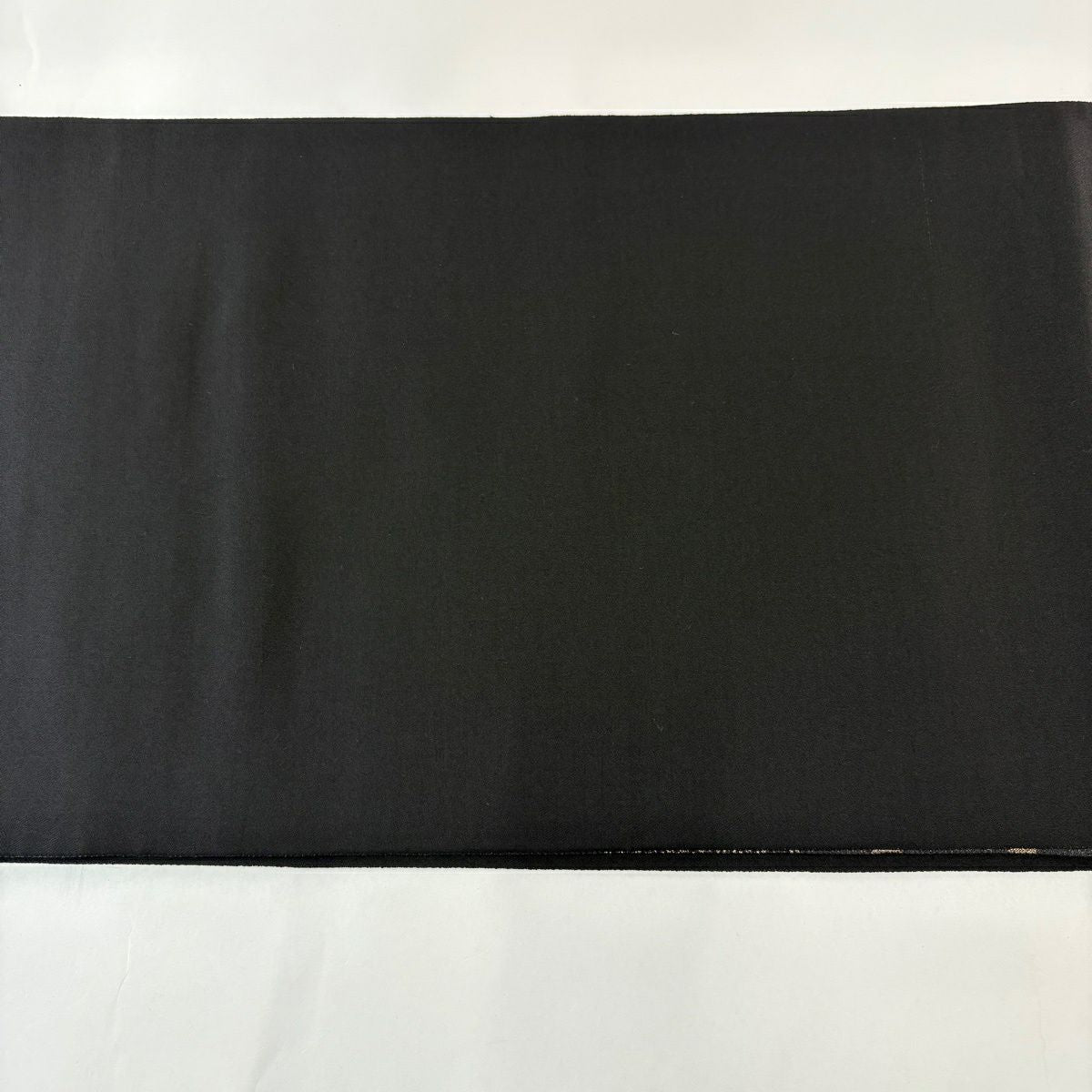 【美品】 袋帶 秀品級 草花紋紋 芝 金銀彩 墨色 お太鼓柄 純蠶絲