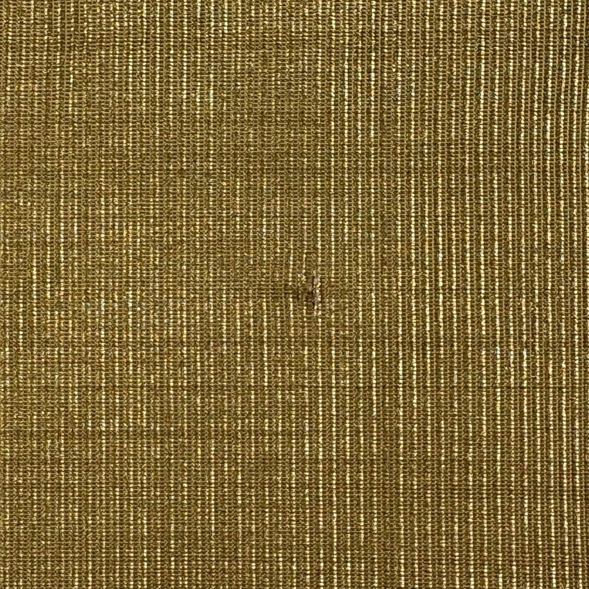 【美品】 袋帶 秀品級 寶盡くし 龜甲 金絲 黃土色 大鼓圖案 純蠶絲