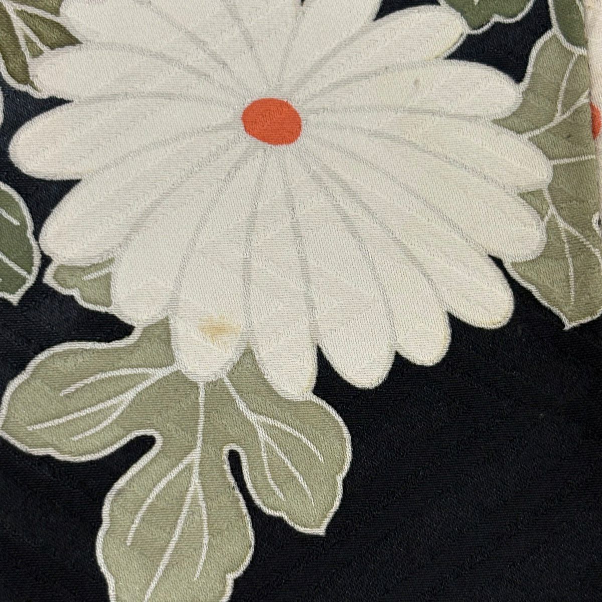 振袖禮服 身長161cm 袖長68cm L 雙層 牡丹 霞 金絲 金銀彩 茜 純蠶絲 秀品級