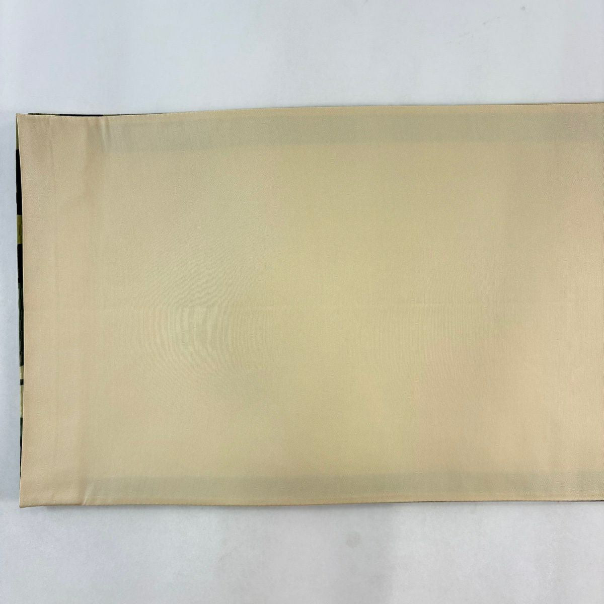 【美品】 袋帶 名品級 動物 幾何學 灰綠 化纖
